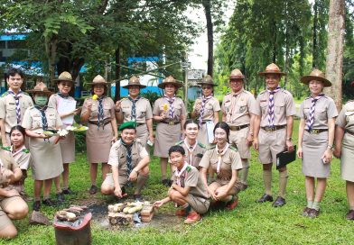 รับการประเมินสภาพจริงของสถานศึกษาเพื่อคัดเลือกตามโครงการ “โรงเรียนดีวิถีลูกเสือ” ประจำปี 2568